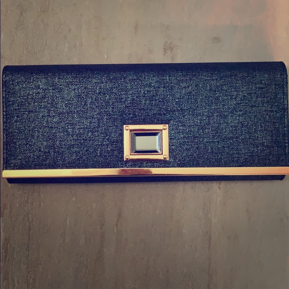 NWT Blue Clutch